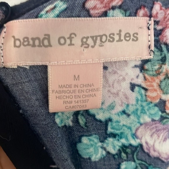 Band of gypsies floral one-piece flowing women's jumper - Picture 11 of 11